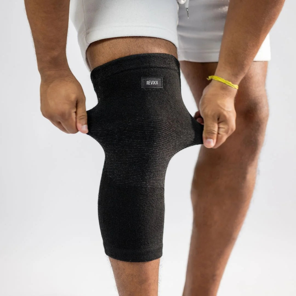 AetherGear Lot de 2 genouillères de compression pour le sport, la AetherGear Lot de 2 genouillères de compression pour le sport, la